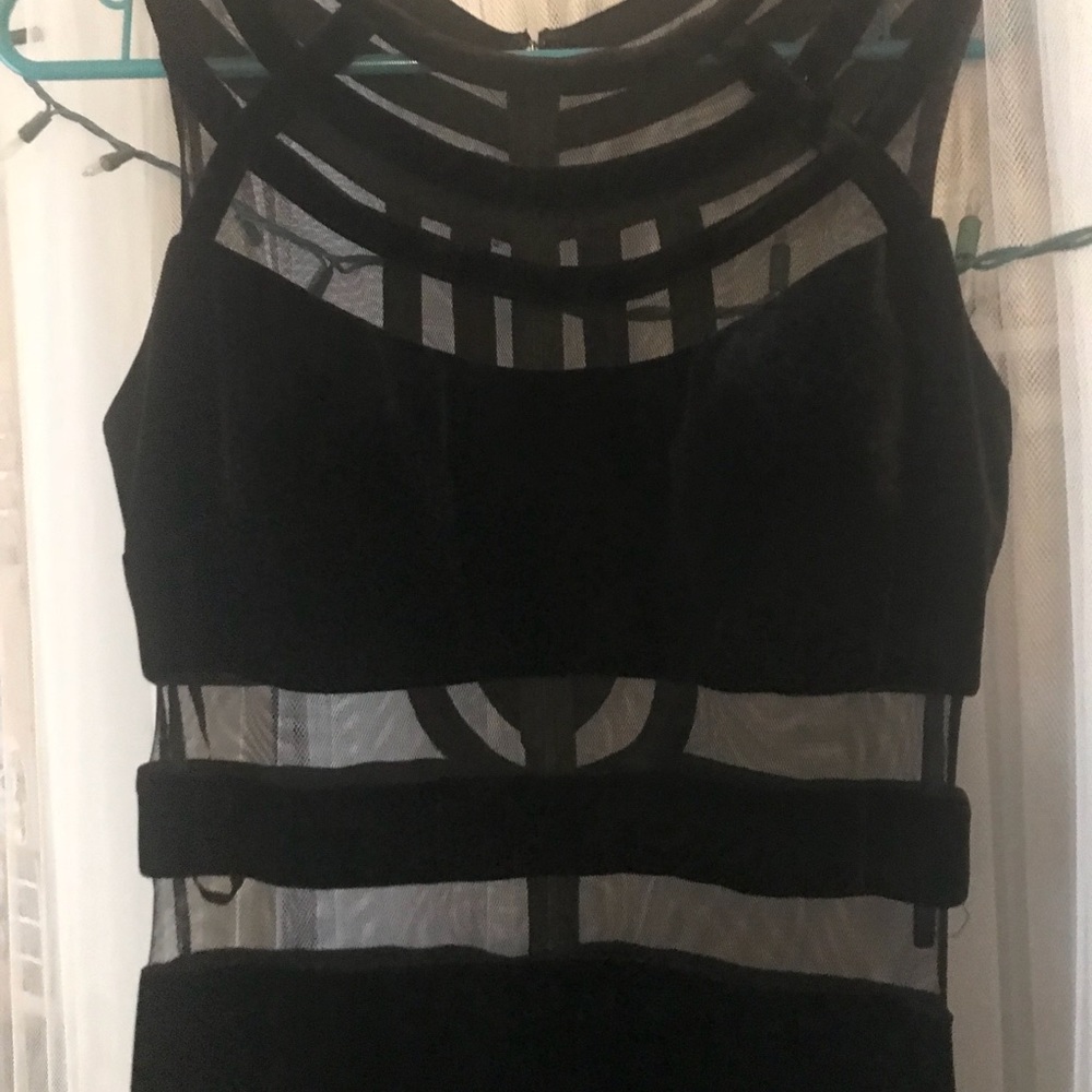 ✨SOLD✨ Formal velvet black dress